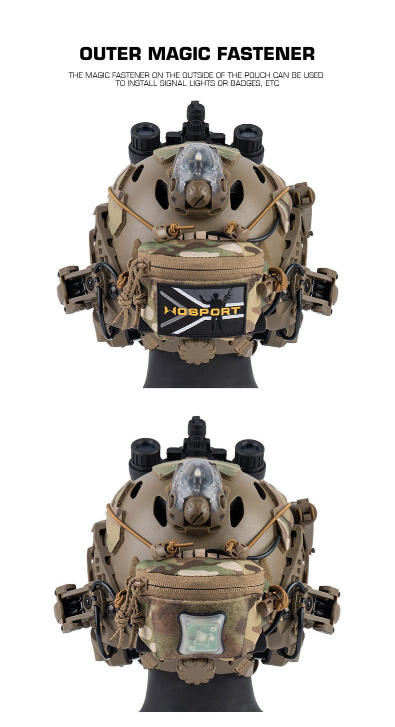 กระเป๋าติดหมวก Wosport