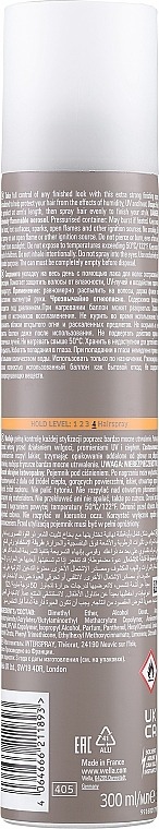 Wella EIMI Super Set Extra Strong Finishing Spray 300 ml เอ็กซ์ตร้าสตรอง ฟินิชชิ่งสเปรย์ ระดับความอยู่ทรงระดับ 4