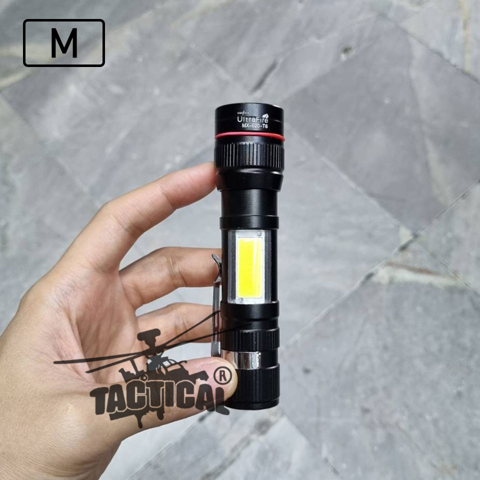 ไฟฉาย LED ชาร์จ USB (สว่าง)