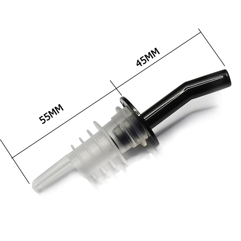 จุกรินเหล้า หรือ ที่รินเหล้า Pourer 12 ชิ้น ต่อแพ็ค สีดำ 1610-246-C01