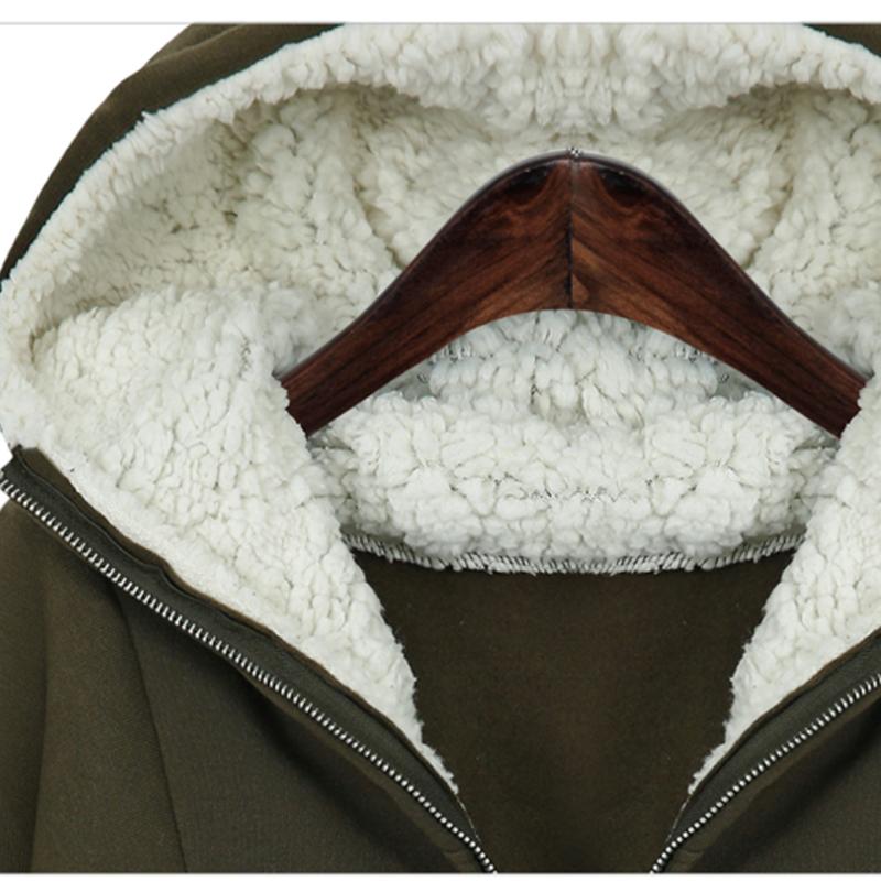 PreOrderคนอ้วน - เซต 2 ชิ้น กันหนาว ผ้าฝ้ายโพลิเอสเตอร์ ด้านในเป็นกำมะหยี่ กางเกงยืด สีเขียวทหาร