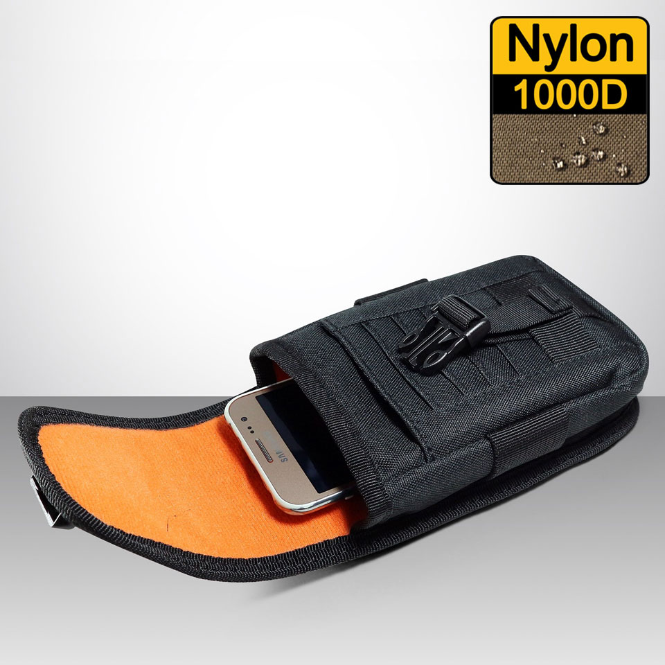 ซองโทรศัพท์ รุ่น B18 ผ้า 1000D (4 สี)