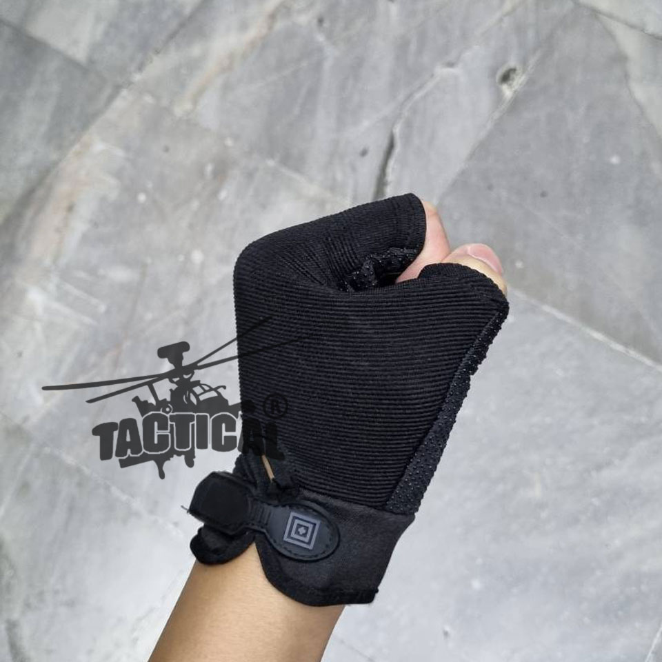 ถุงมือ ผ้า ครึ่งนิ้ว