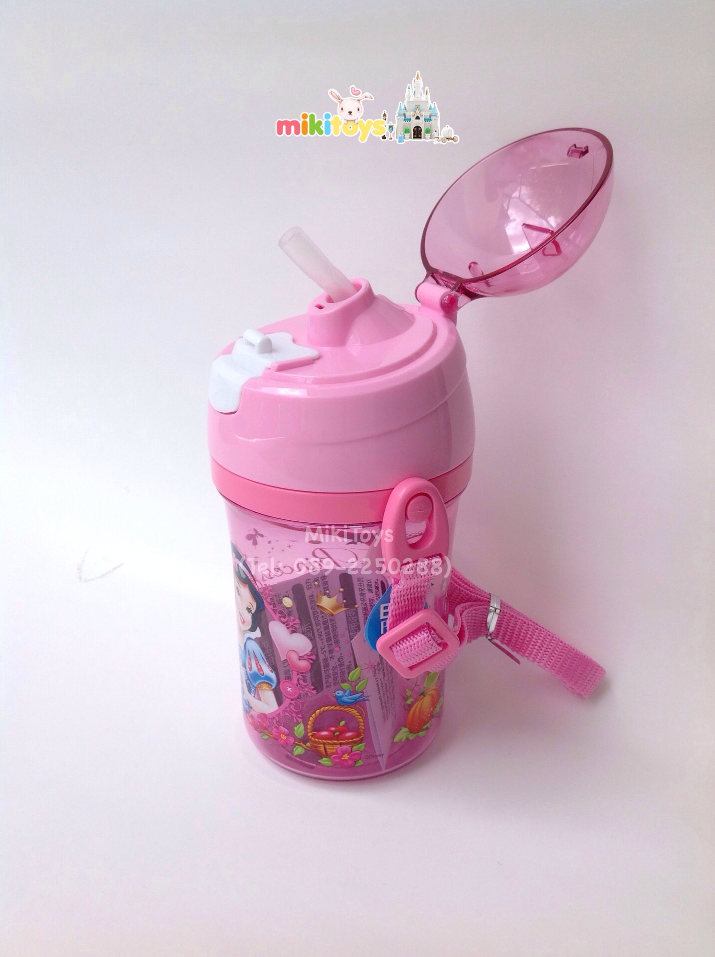 กระติกน้ำเจ้าหญิง ดิสนีย์ Princess Disney 400ml. #princess sweet *BPA Freeปลอดภัย (ฟรีค่าจัดส่ง)