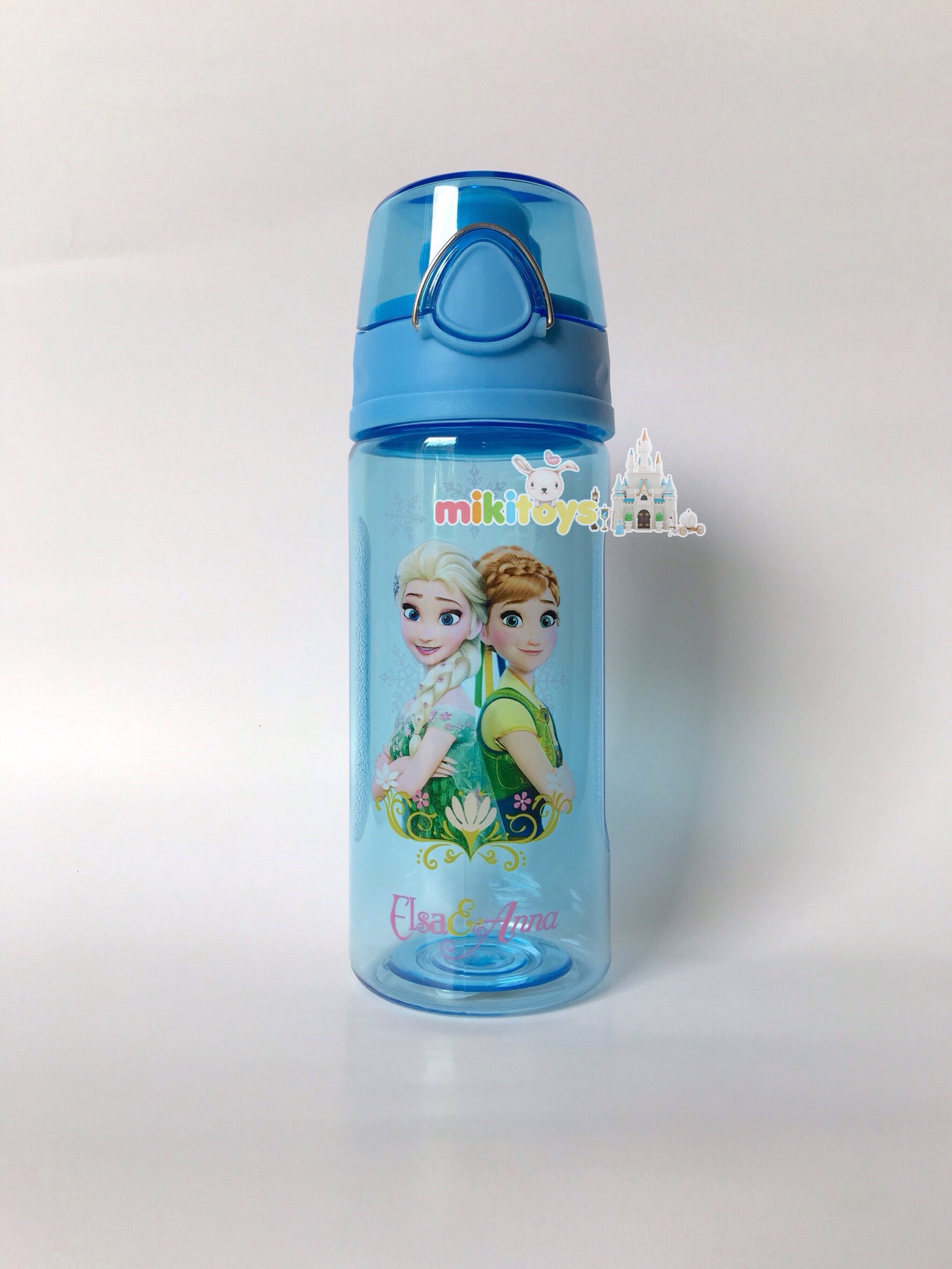 กระติกน้ำเด็ก โฟรเซ่น FROZEN Fever BLUE รุ่นยกดื่ม สีฟ้าใสๆ *BPA Freeปลอดภัยค่ะ
