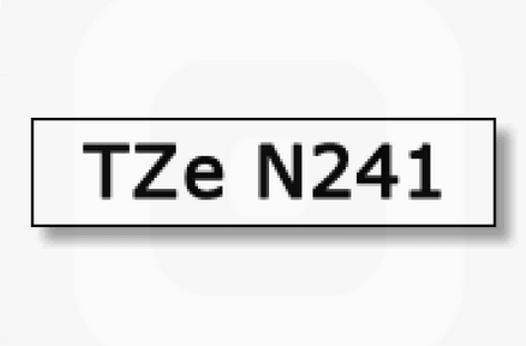เทปพิมพ์อักษร TZE-N241