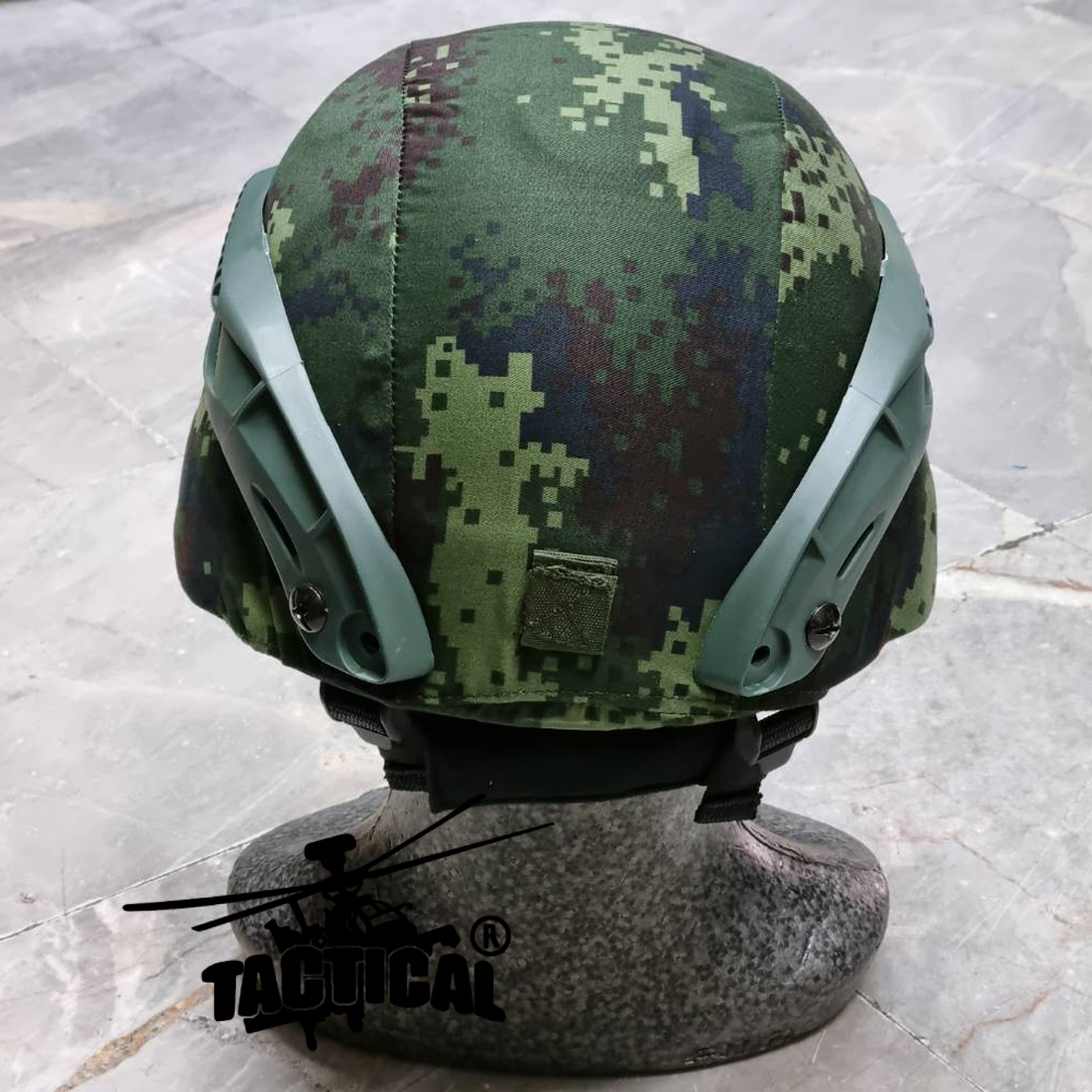 หมวก Mich 2000 พร้อมผ้าคลุม