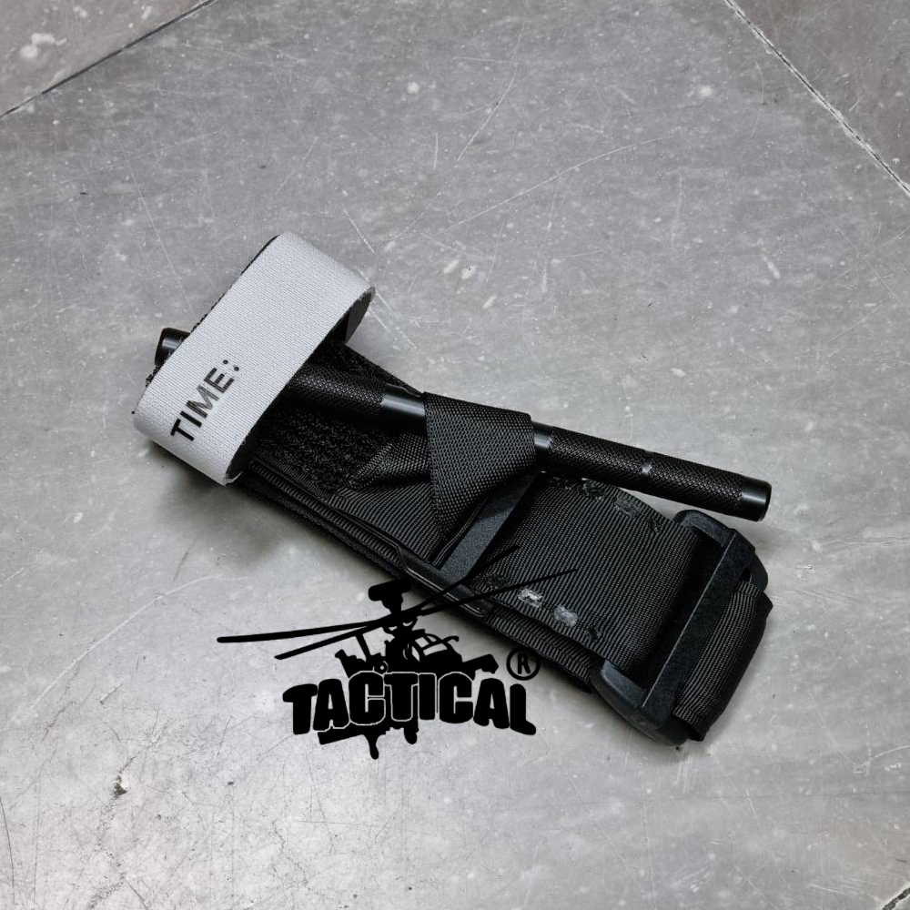 สายรัดห้ามเลือด ทูนิเก้ (Tourniquet) ก้านอลูมิเนียม