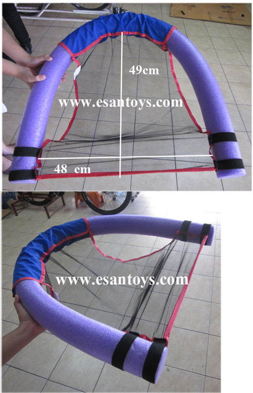 โฟมเก้าอี้ลอยน้ำตาข่าย