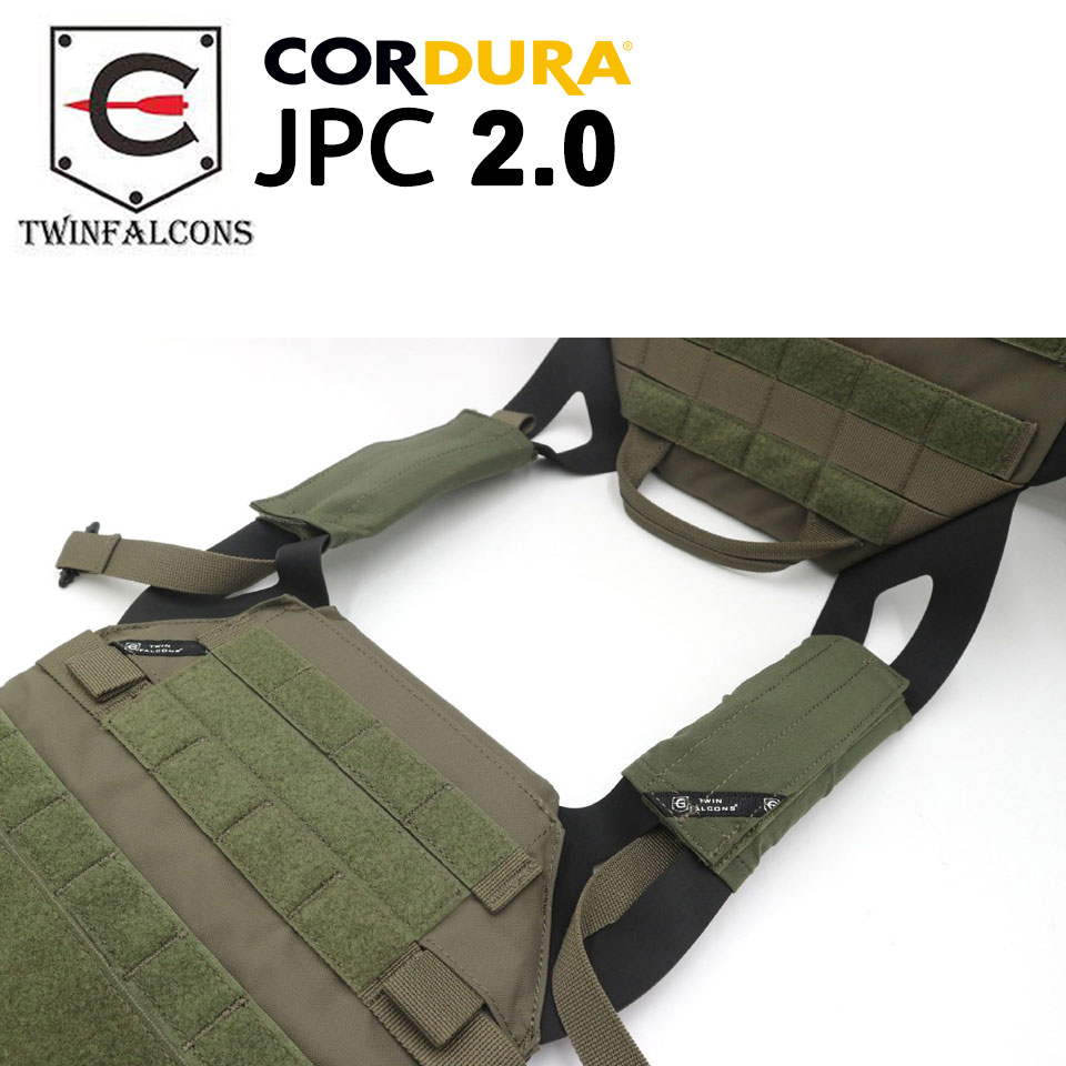 ปลอกเสื้อเกราะ JPC 2.0 Plate Carrier ยี่ห้อ Twinfalcons (งานแท้)
