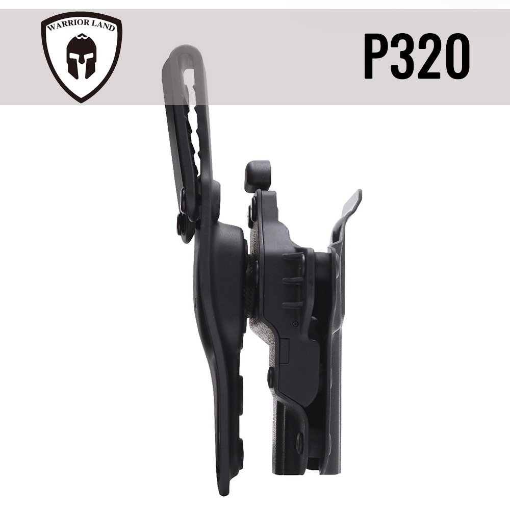 ซองปืนปลดนิ้วโป้ง Kydex + เพลทต่ำ ยี่ห้อ Warriorland