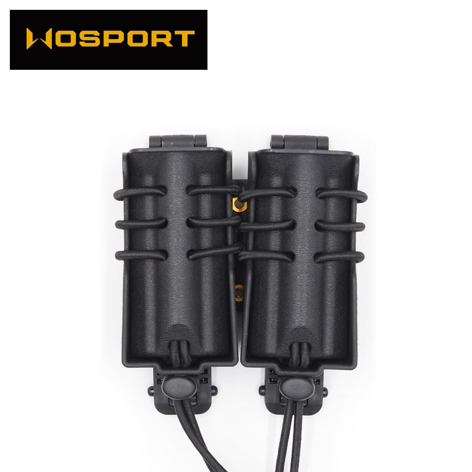 ซองแม็กกาซีนคู่ 9 mm. (Wosport)