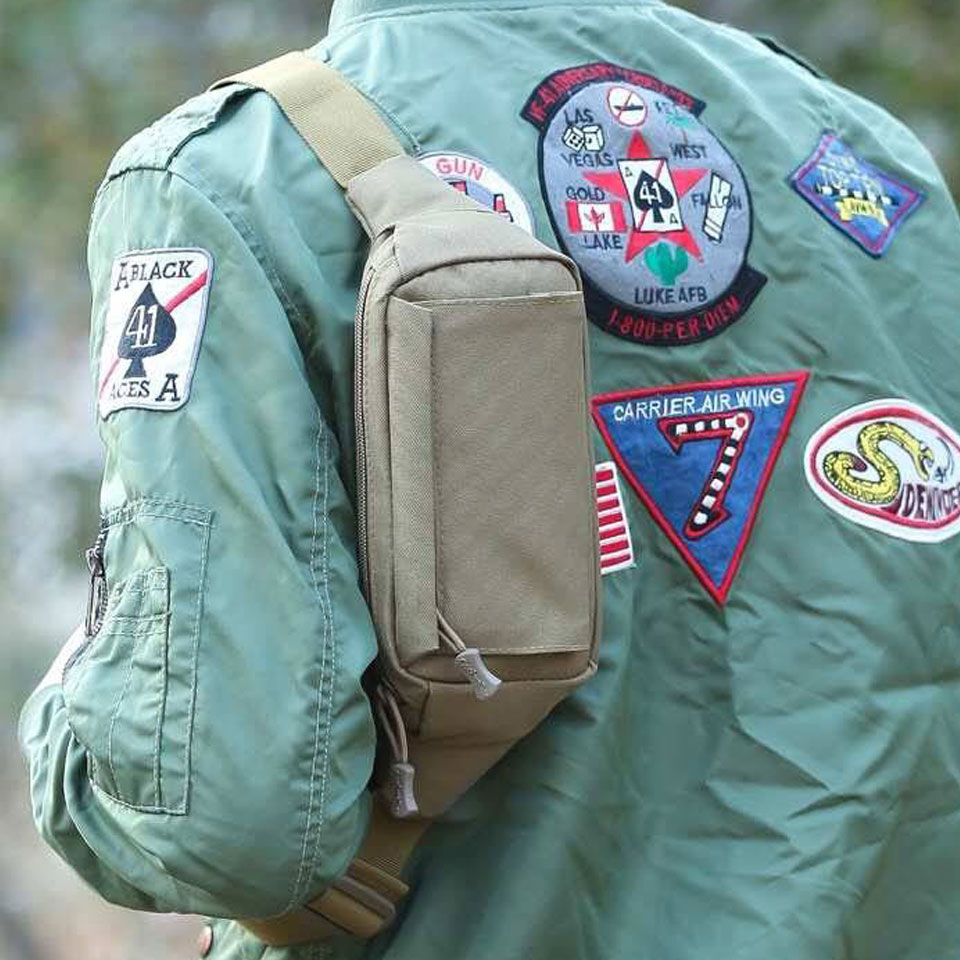 กระเป๋าสะพายเฉียง คาดเอว ใบเล็ก