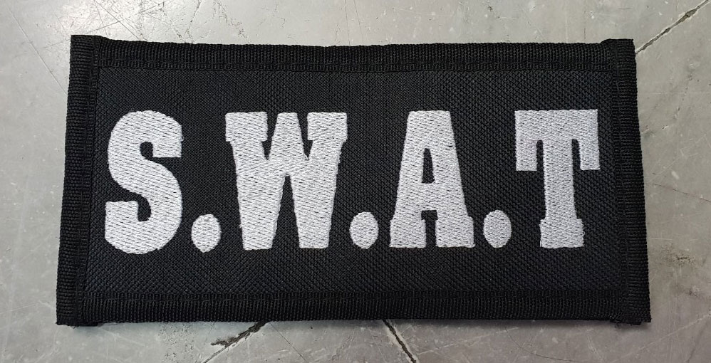 ป้ายปัก L ขนาด 16.5x8 CM. ตีนตุ๊กแก