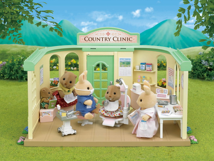 Sylvanian Families Country Dentist Set 2817 ครอบครัวซิลวาเนียน แฟมิลี่ ชุดหมอฟัน