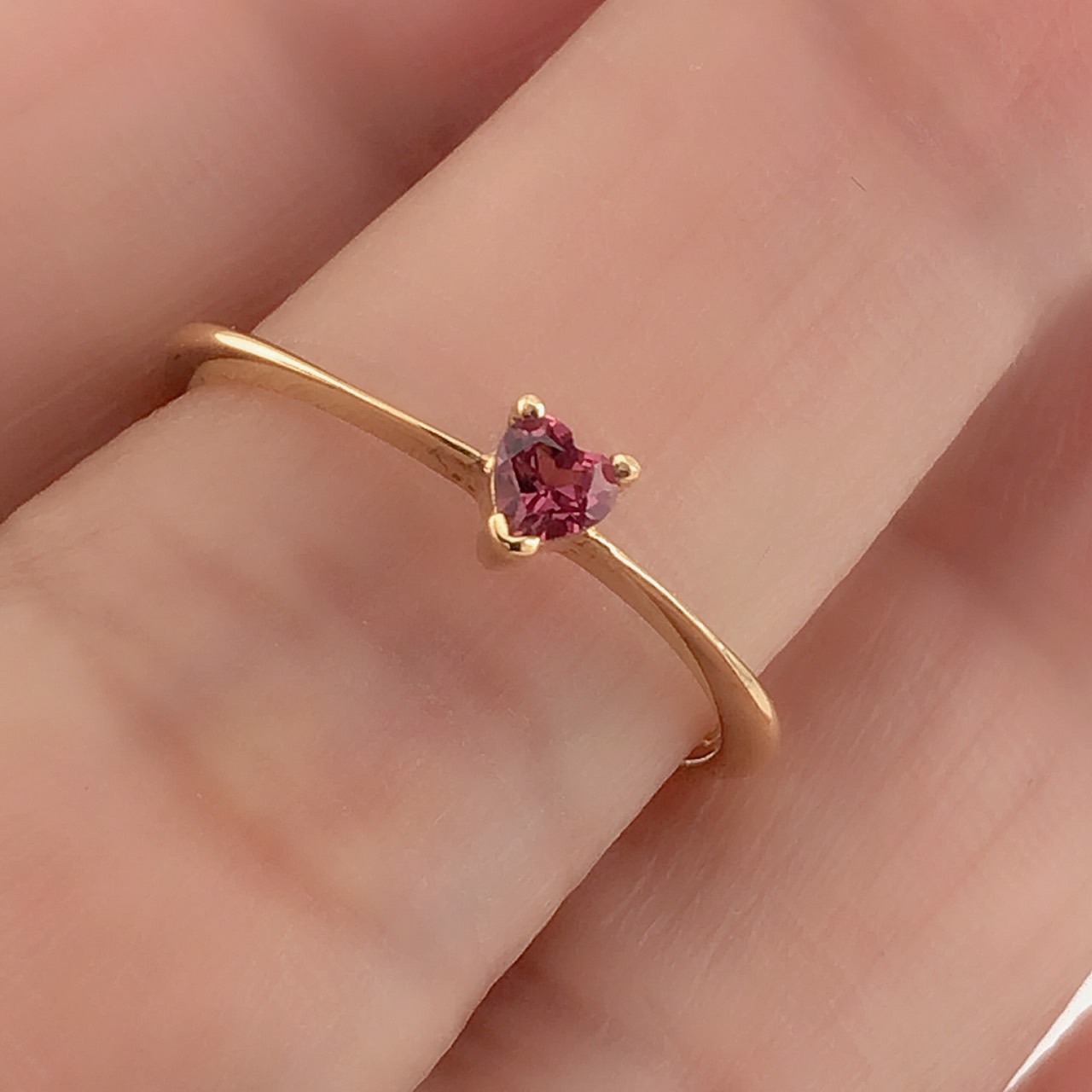 แหวนเงินแท้ พลอยพิงค์ทัวมาลีนแท้(ราศีตุลย์หรือเกิดวันอังคาร)