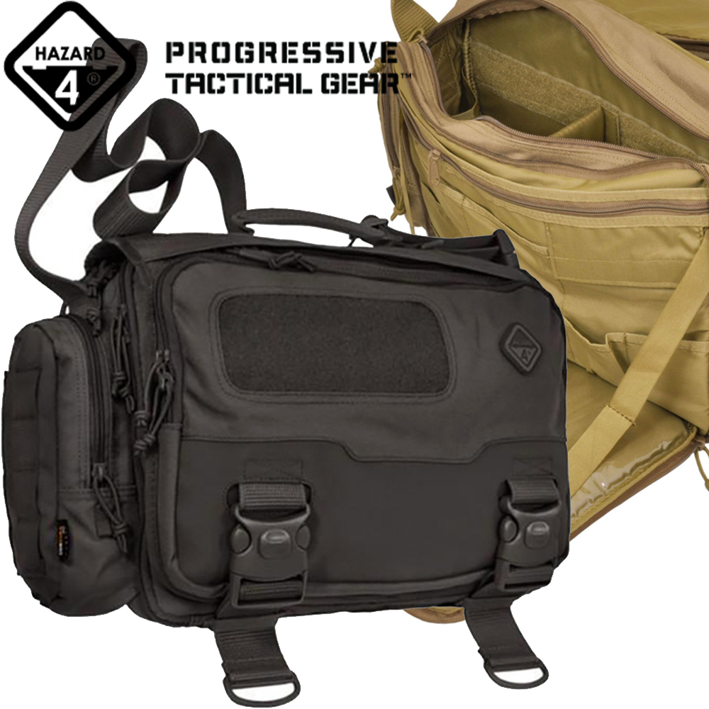 กระเป๋าสะพายไหล่ Hazard 4 รุ่น Sherman Laptop Messenger Brief