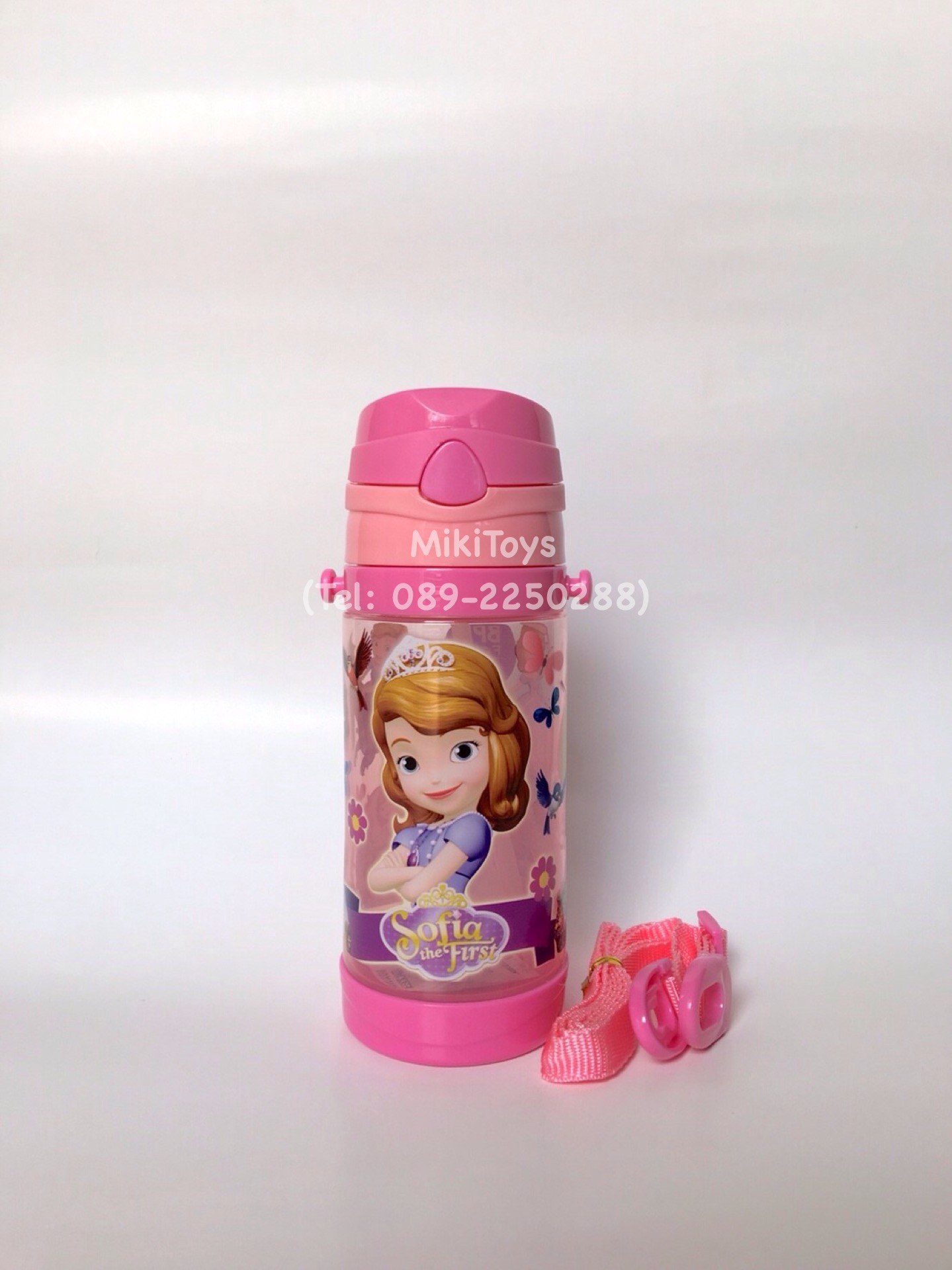 กระติกน้ำ เจ้าหญิงโซเฟีย Sofia Princess Pink สีชมพู
