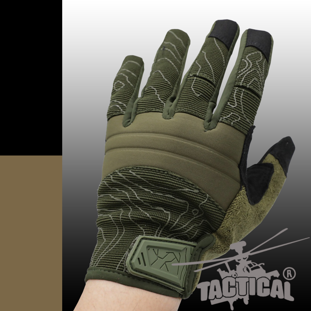 ถุงมือเต็มนิ้ว Tactical Glove (ทรง 5.11)