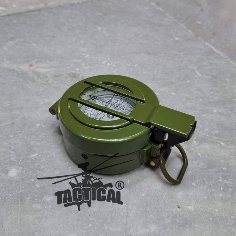เข็มทิศ ทหาร ทรงกลม (Lensatic Compass)