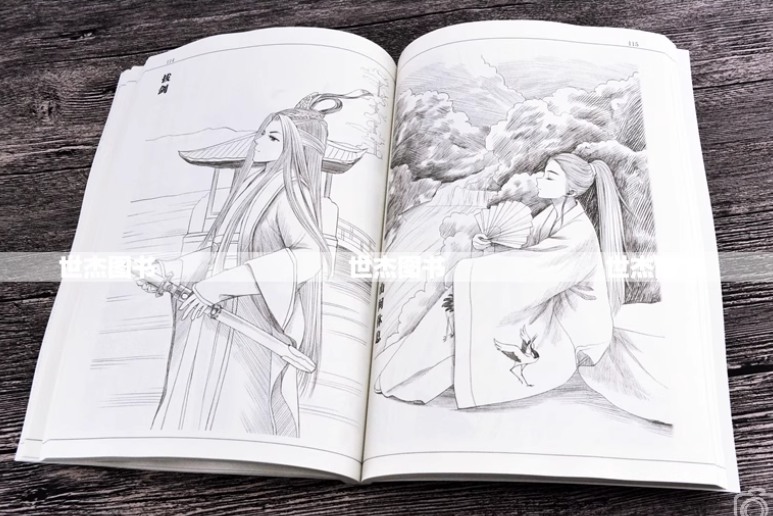 หน้าชุดผม สไตล์จีนโบราณ วาดกันยังไงนะ?