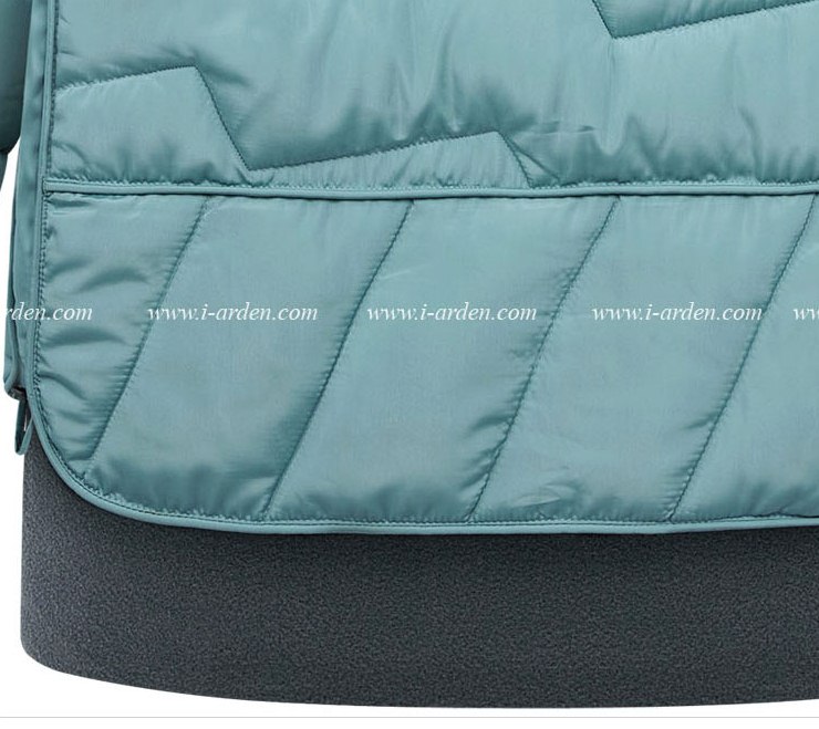 PreOrderคนอ้วน - เสื้อกันหนาวแฟชั่น ไซส์ใหญ่ คนอ้วน ผ้าฝ้ายโพลิเอสเตอร์บุนวม สีฟ้า