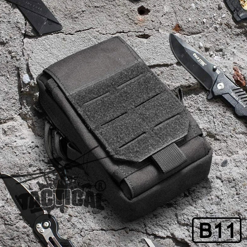 กระเป๋าสี่เหลี่ยม 2 ชั้น B11 ผ้า 600D