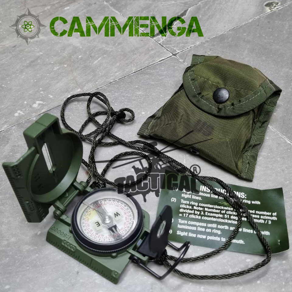 เข็มทิศ US. แท้ ของใหม่ (Phosphorescent Lensatic Compass 27)