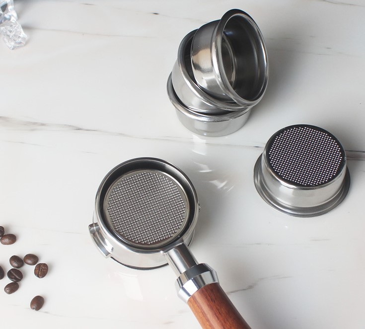 อะไหล่ ตะแกรง 3 shot บรรจุผงกาแฟ 22 กรัม สำหรับด้ามชงกาแฟ 58 มิลใช้สำหรับด้ามชงตัดตูดหรือก้นลึกเท่านั้น รหัส 1159