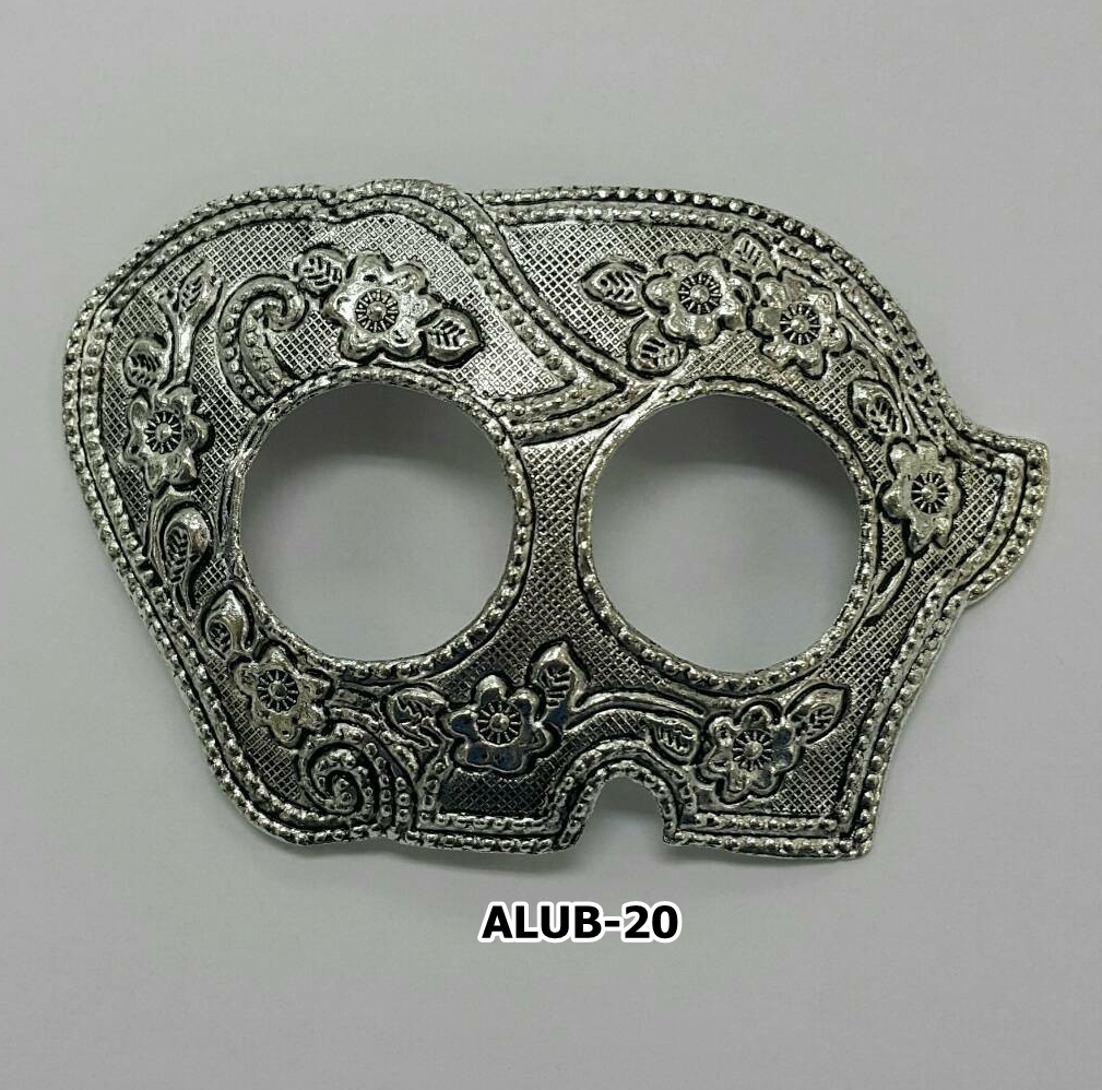 หัวรัดซิ่นแบบหนา โลหะตอกลาย Aluminum Buckle Engraved