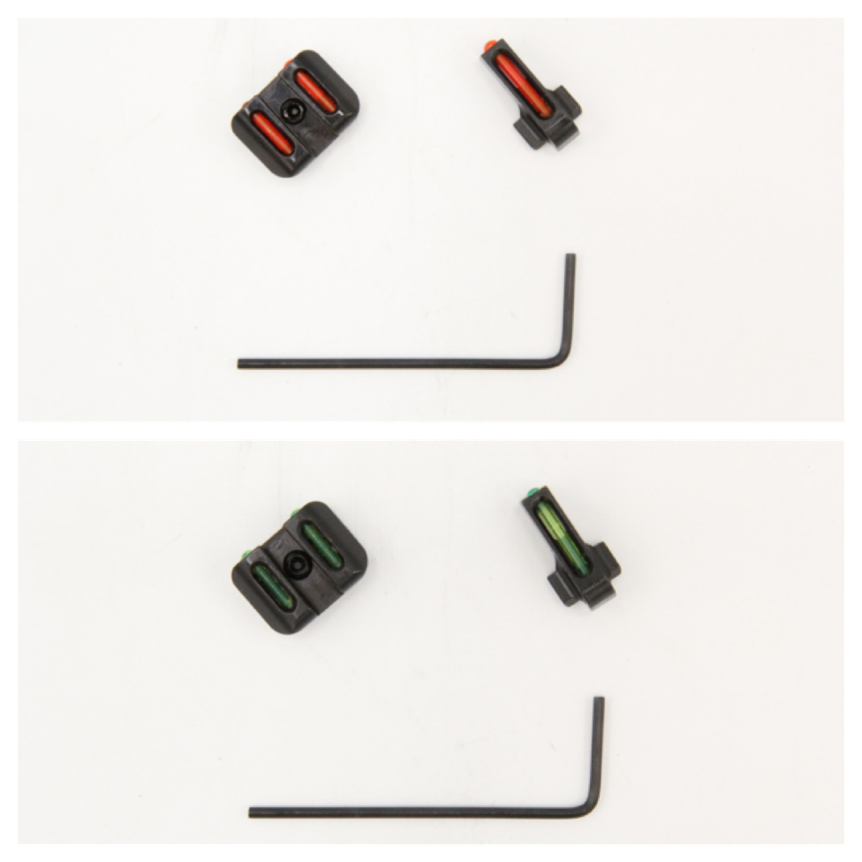 ศูนย์หน้า-หลัง ไฟเบอร์ออฟติก ปืน Sig Sauer รุ่น P320