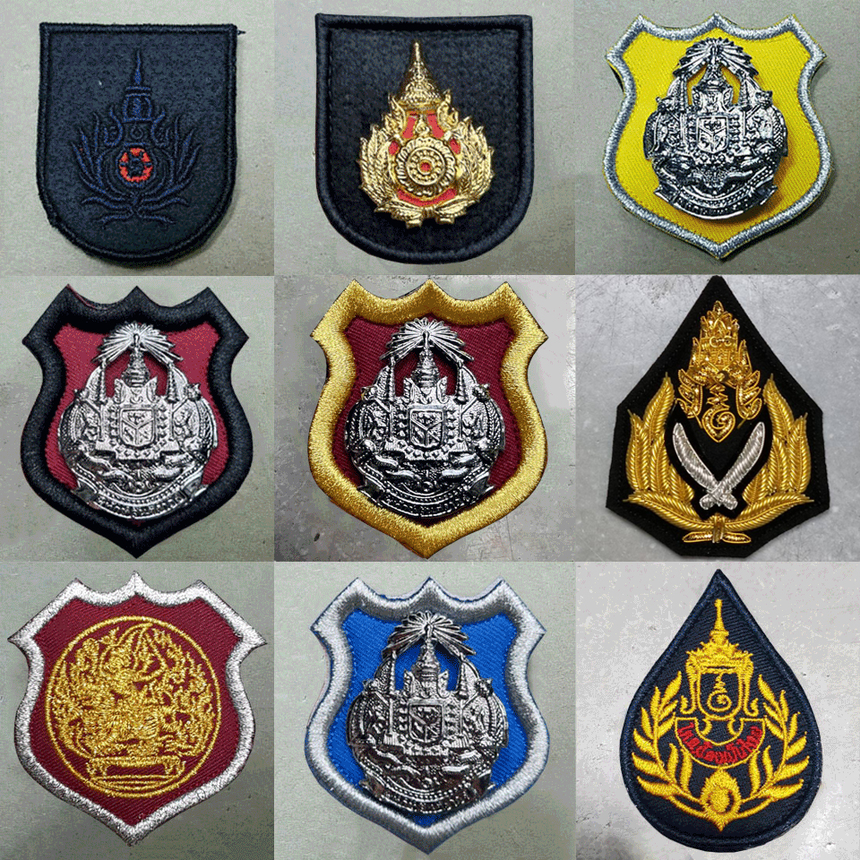 อาร์มหน้าหมวกเบเร่ต์ ตำรวจ ทหาร อส. ราชทัณฑ์ ท่องเที่ยว อื่นๆ