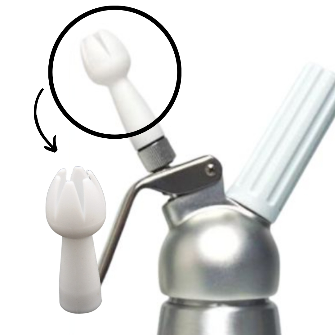 อะไหล่ ดอกบีบวิปครีม ทรงดอกทิวลิป ขวดทำวิปครีม CREAM WHIPPER แท้ รหัส 0573