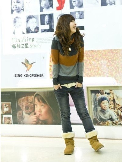 Pre Order - เสื้อกันหนาวแฟชั่น แบบบาง คอเต่า สีม่วง / สีเหลือง / สีดำ