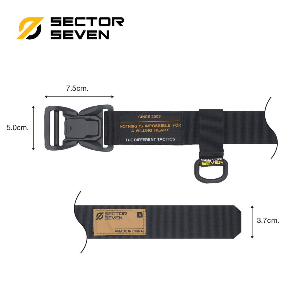 เข็มขัดหัวล็อค Sector Seven (Buckle Belt)