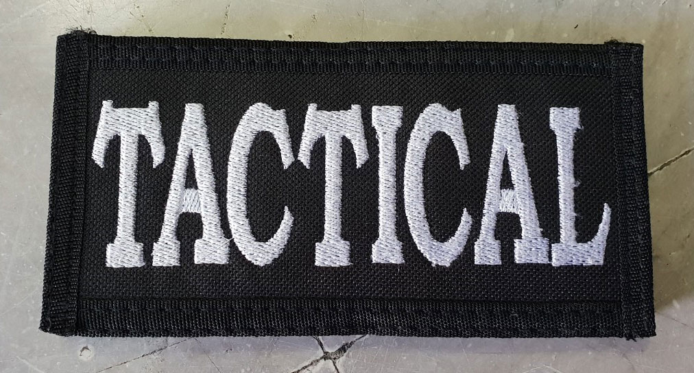 ป้ายปัก L ขนาด 16.5x8 CM. ตีนตุ๊กแก