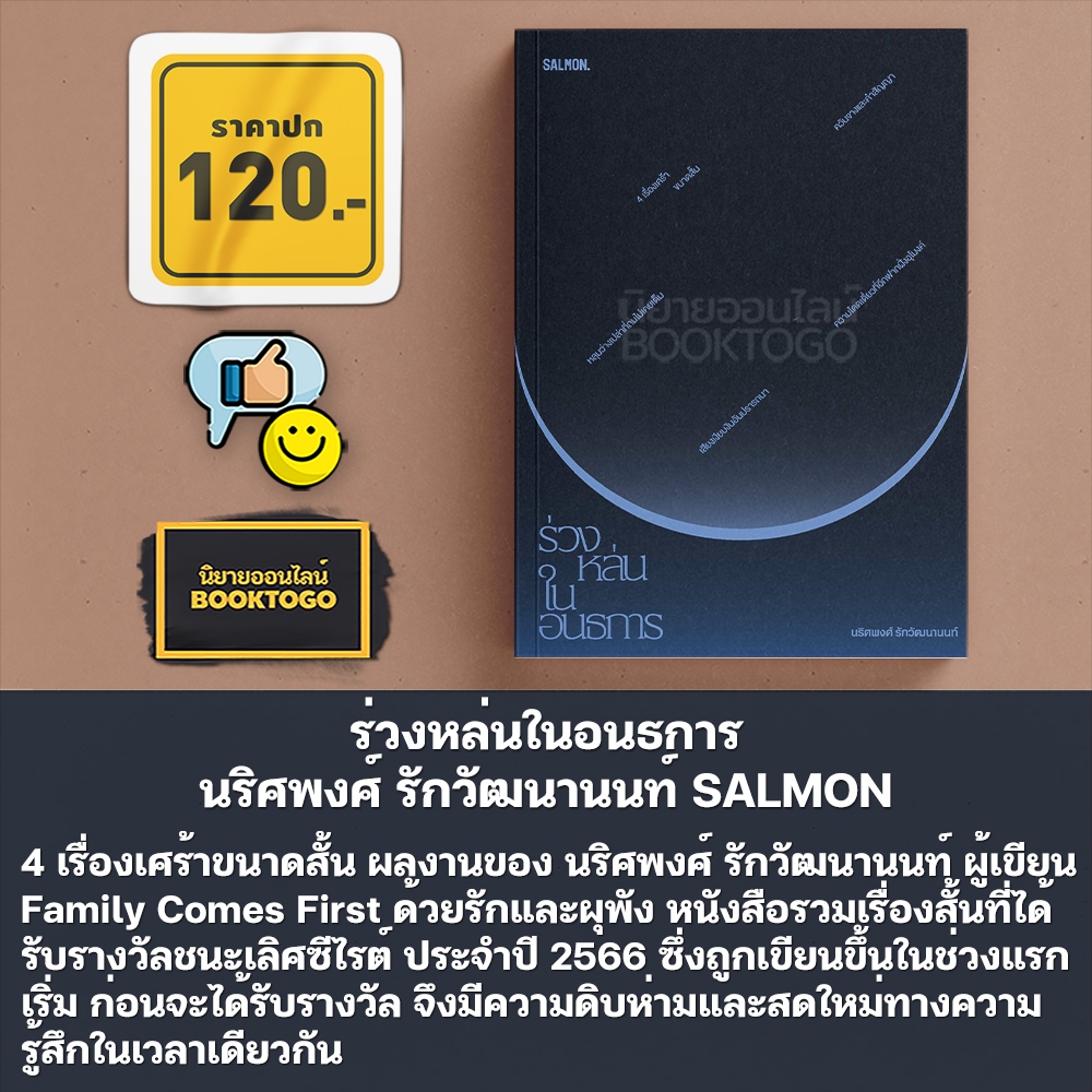 (พร้อมส่ง) ร่วงหล่นในอนธการ นริศพงศ์ รักวัฒนานนท์ SALMON