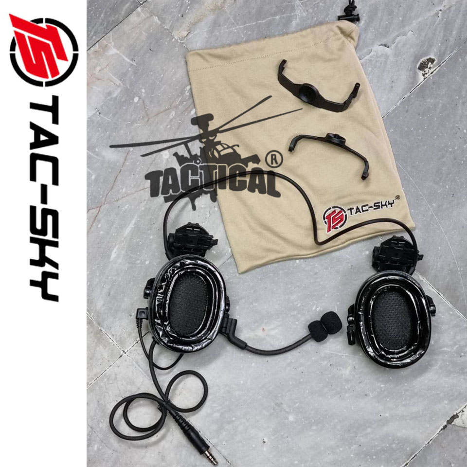 หูฟังสื่อสารตัดเสียงได้ ทรง Comtac III ยี่ห้อ Tac-Sky
