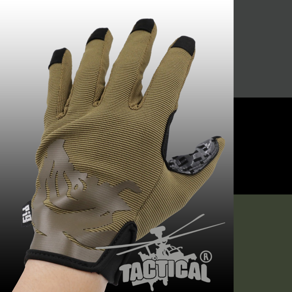 ถุงมือเต็มนิ้ว ทรง Delta (Tactical Glove)
