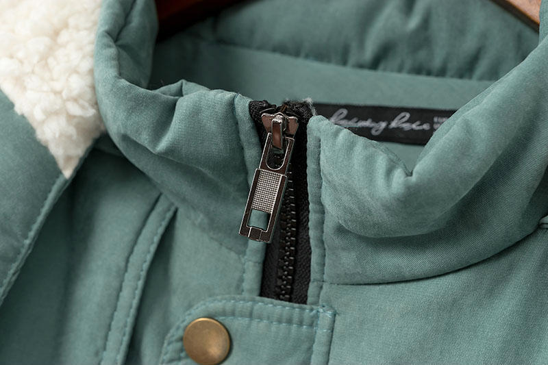 PreOrderคนอ้วน - เสื้อกันหนาวแฟชั่น ไซส์ใหญ่ ผ้าฝ้ายโพลิเอสเตอร์ ข้างในหนังสัตว์ มี Hood สี : เขียว / ดำ