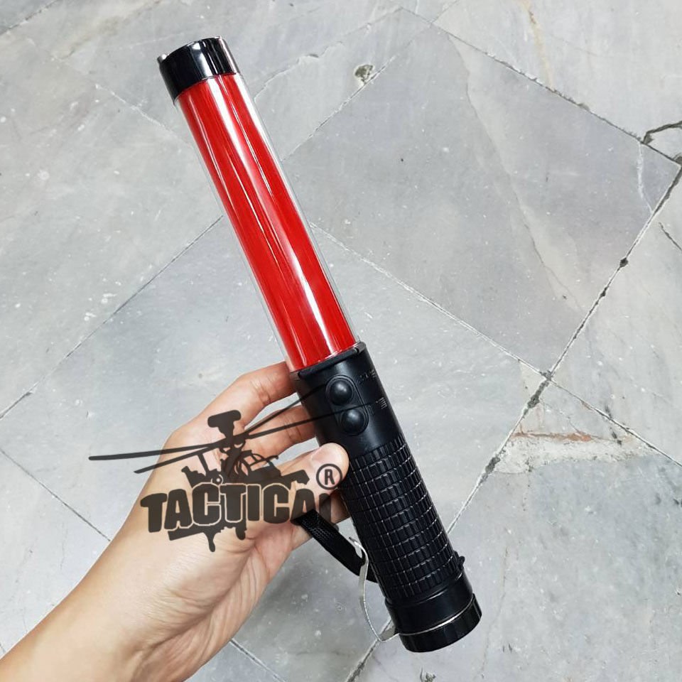 กระบองไฟจราจร สั้น (ใส่ถ่าน AA)