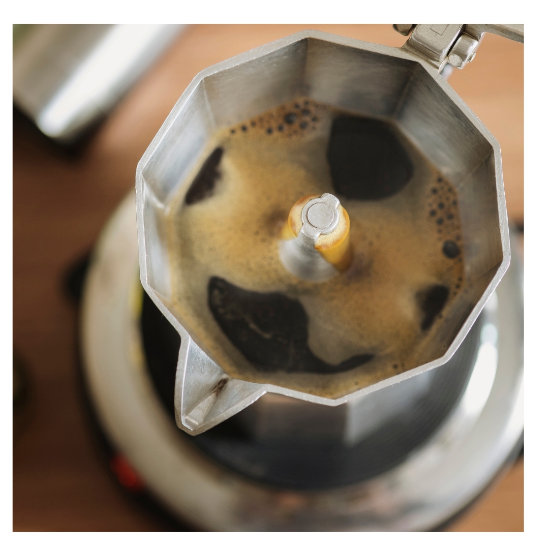 หม้อต้มกาแฟ มอคค่าพอท MOKA POT อลูมิเนียม 14 ถ้วย รหัส 1794