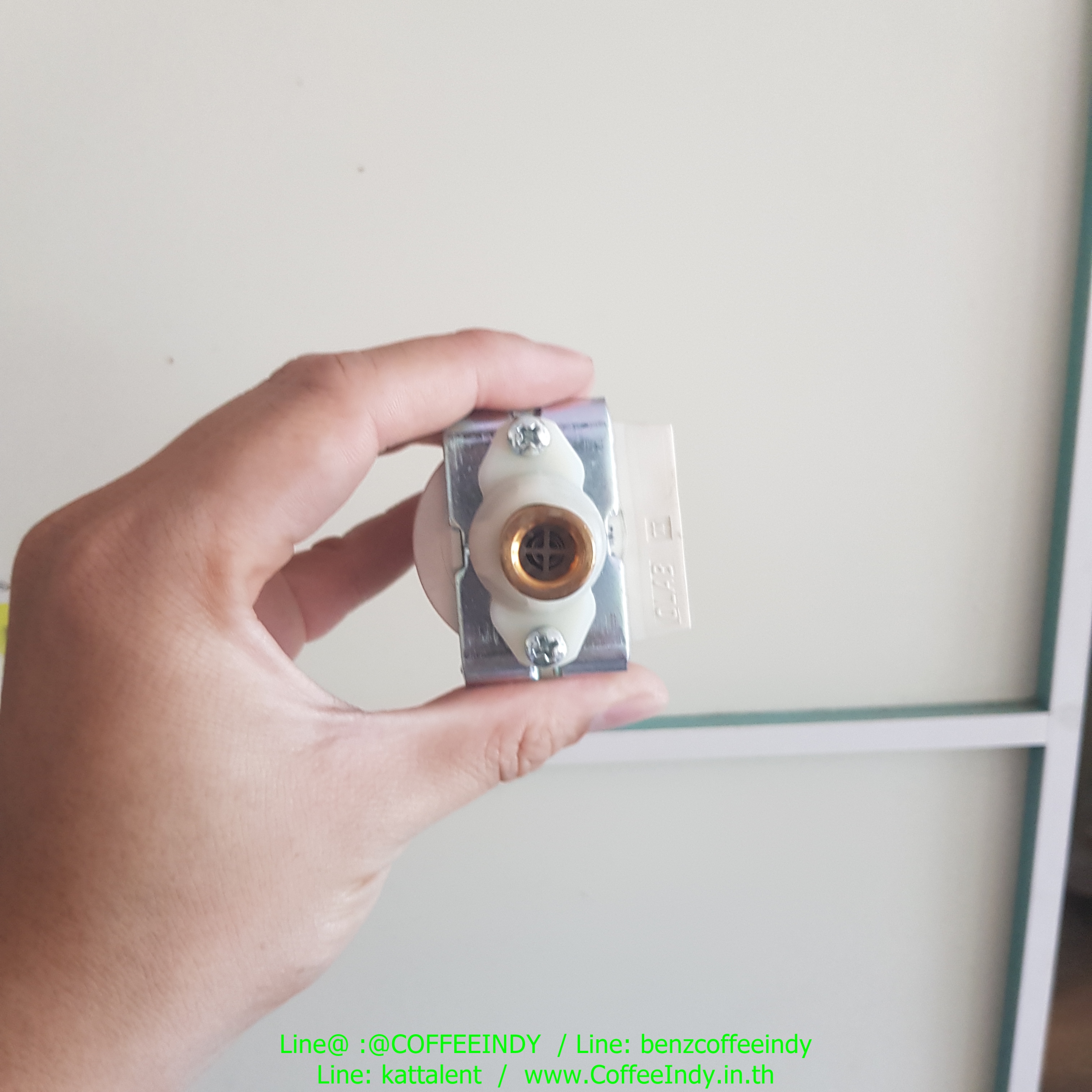 PUMP OLAB อะไหล่ปั๊มน้ำเครื่องชงกาแฟขนาดเล็ก รุ่นแกนทองเหลือง อะไหล่แท้ ไอแมดโมกิต้า Mokita รหัส 0878