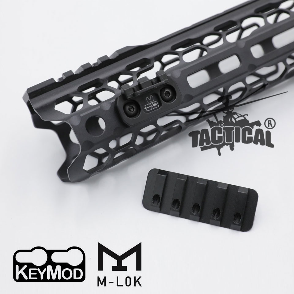 รางเฉียง 45 องศา Thorntail 2 ระบบ M-Lok/Keymod