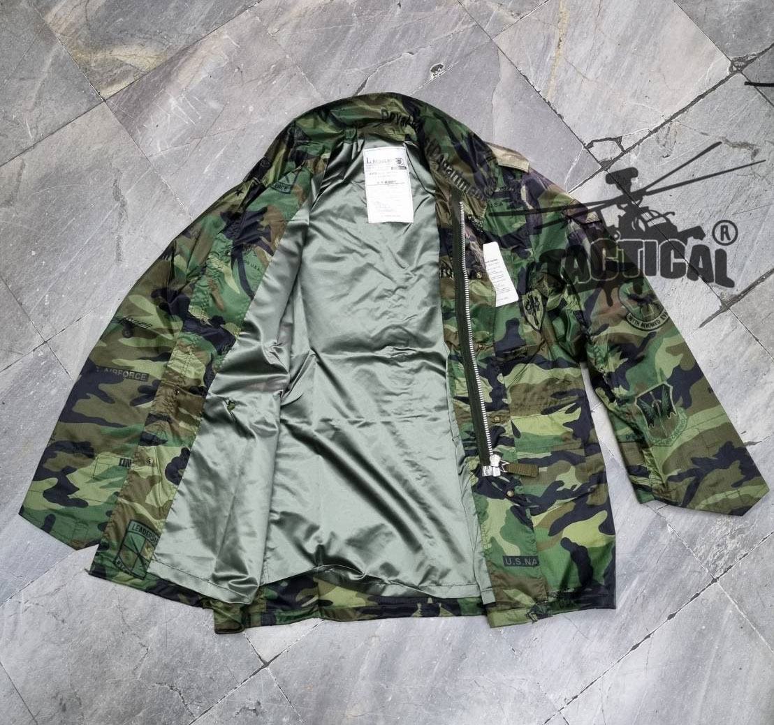 Jacket Field ผ้าร่ม ลายพราง