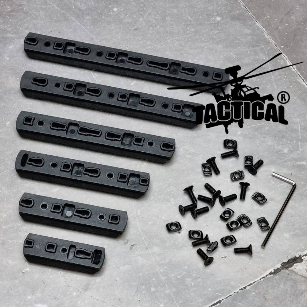 รางเสริม M-Lok Polymer (6 ชิ้น)