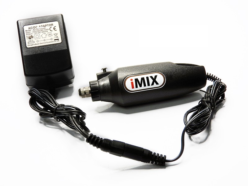 เครื่องตีฟองนม iMix 12V ระะบบไฟฟ้า สีดำปุ่มน้ำเงิน 1610-372