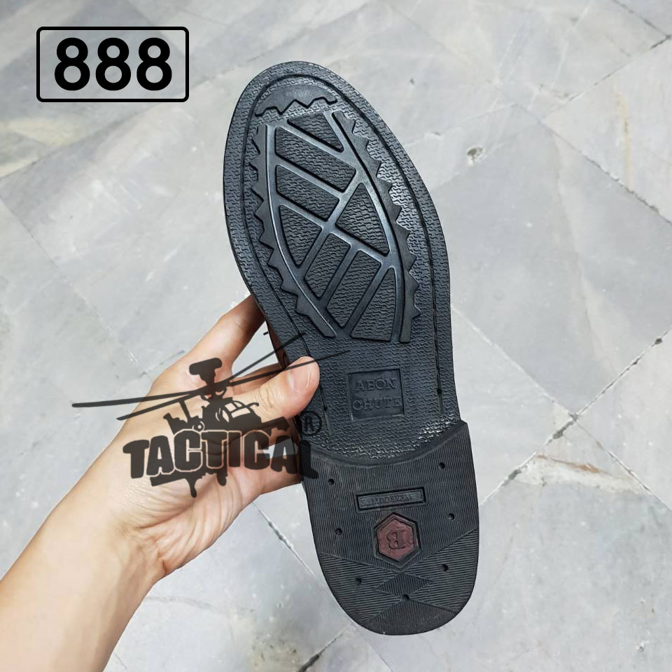 รองเท้าคัทชู ผูกเชือก หนังแก้ว 888