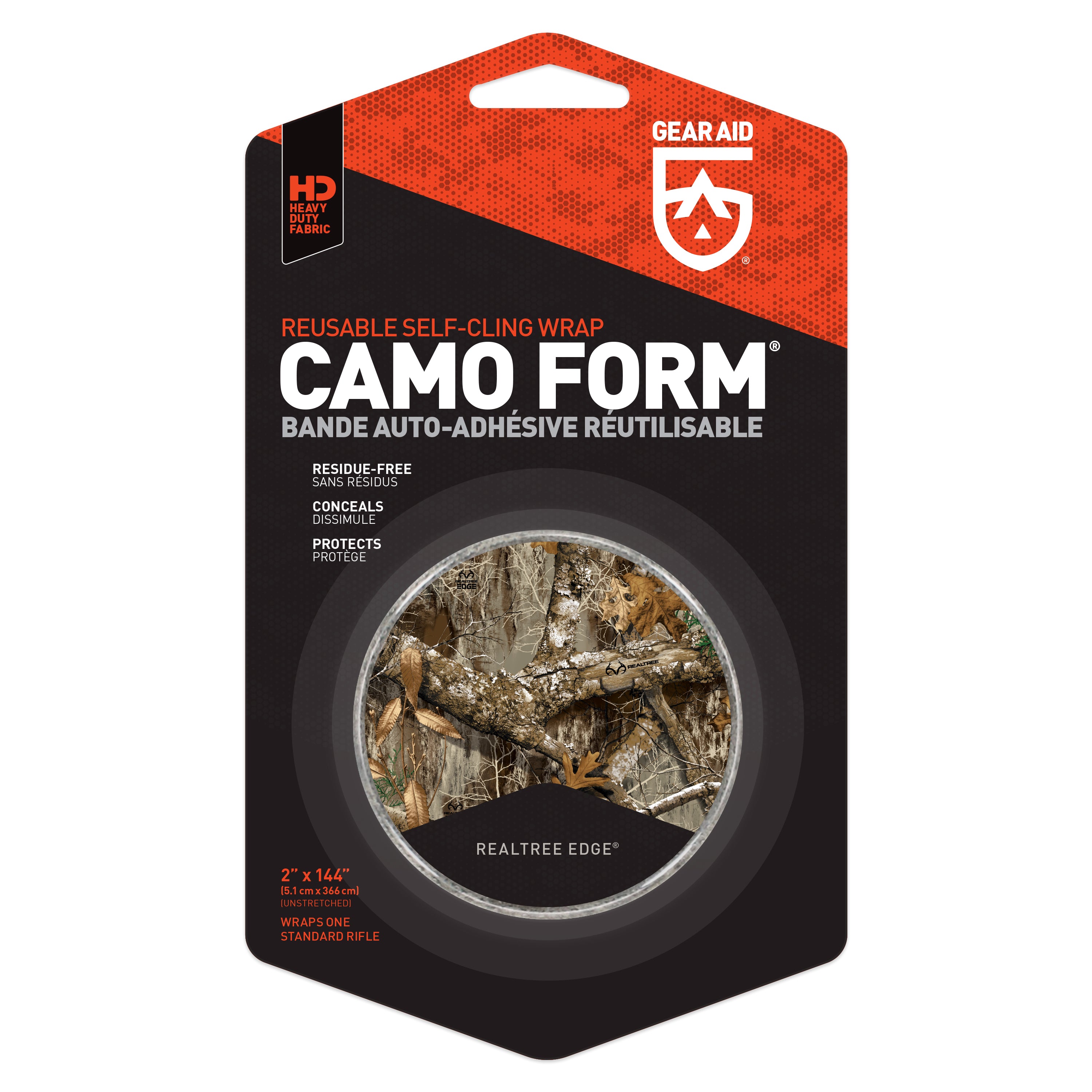 เทปพันปืน สโคป อื่นๆ ใช้ซ้ำได้ (Camo Form Reusable Self Cling Wrap)