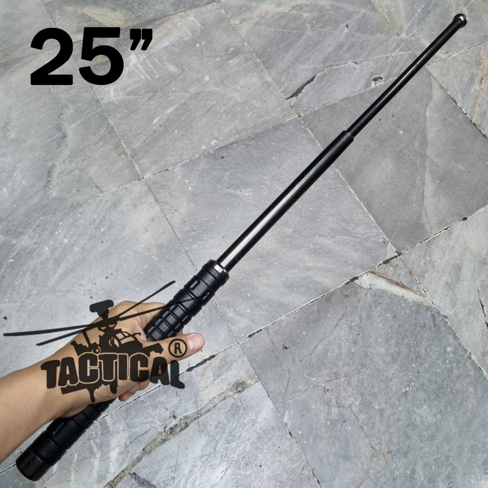 ดิ้วเหล็ก Tactical ด้ามยาง 20" 25" (แข็งแรง)